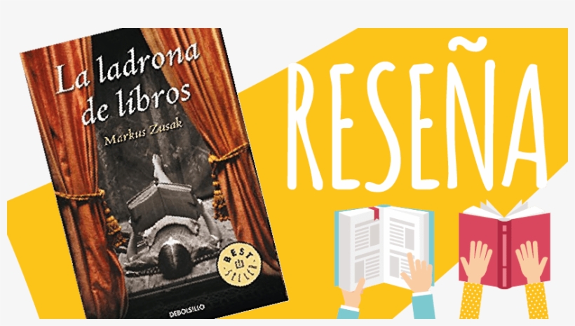 La Ladrona De Libros De Markus Zusak - La Ladrona De Libros By Markus Zusak, transparent png download