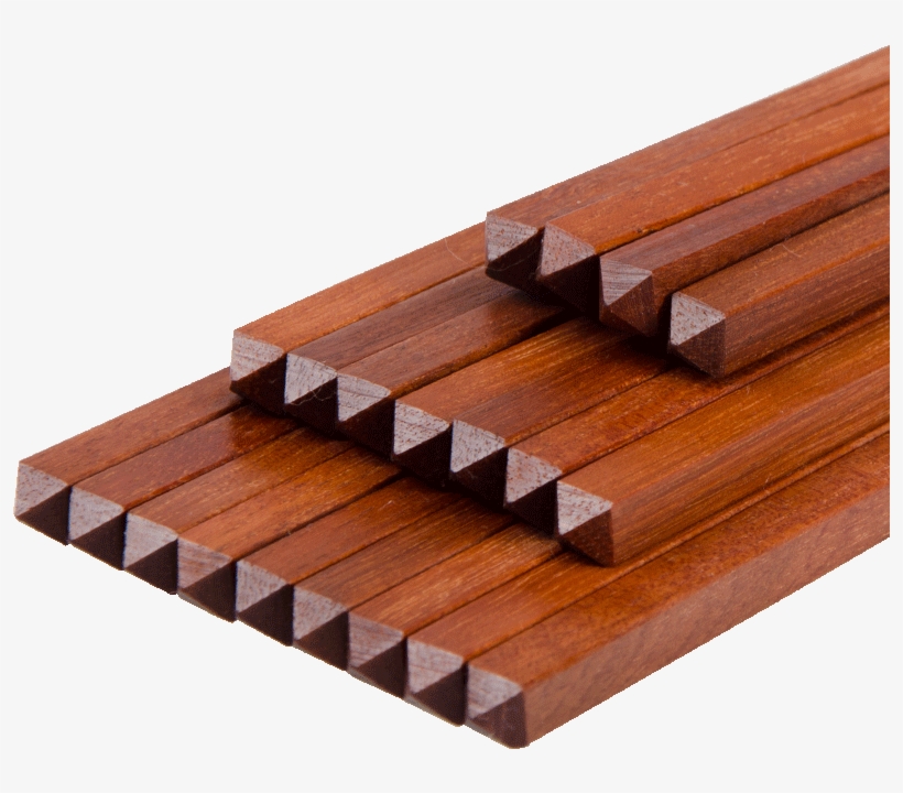 Keyang Wood Solid Wood Log Red Sandalwood Chopsticks - Chopsticks, transparent png download