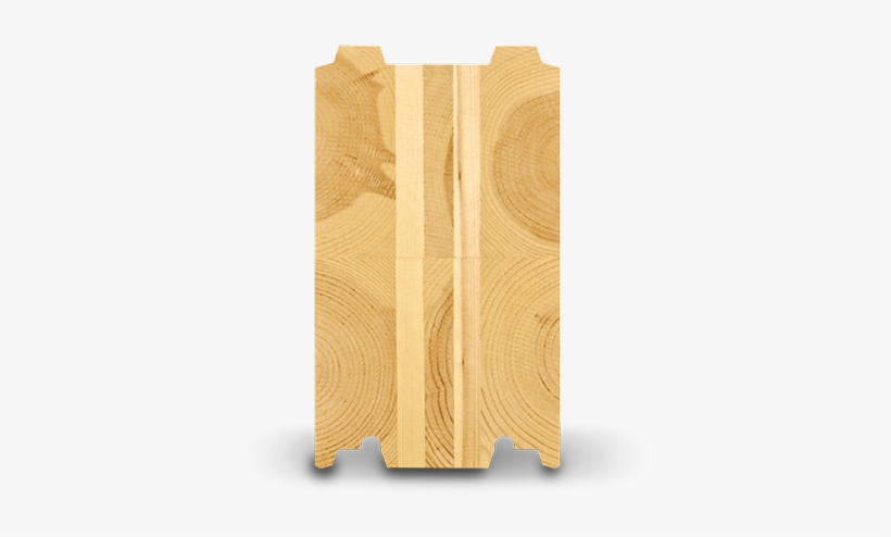 Le Smartlog Est Le Madrier Collé En Lamelle Croisée - Plywood, transparent png download