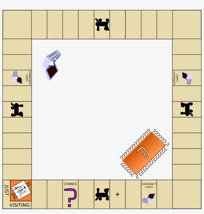 En Este Vídeo, Creamos El Cofrecito Conteniendo Los - Tablero Monopoly, transparent png download