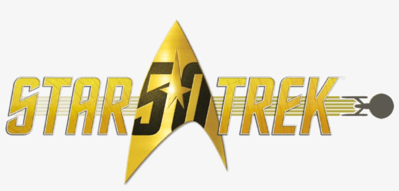 Star Trek 50 Logo, transparent png download