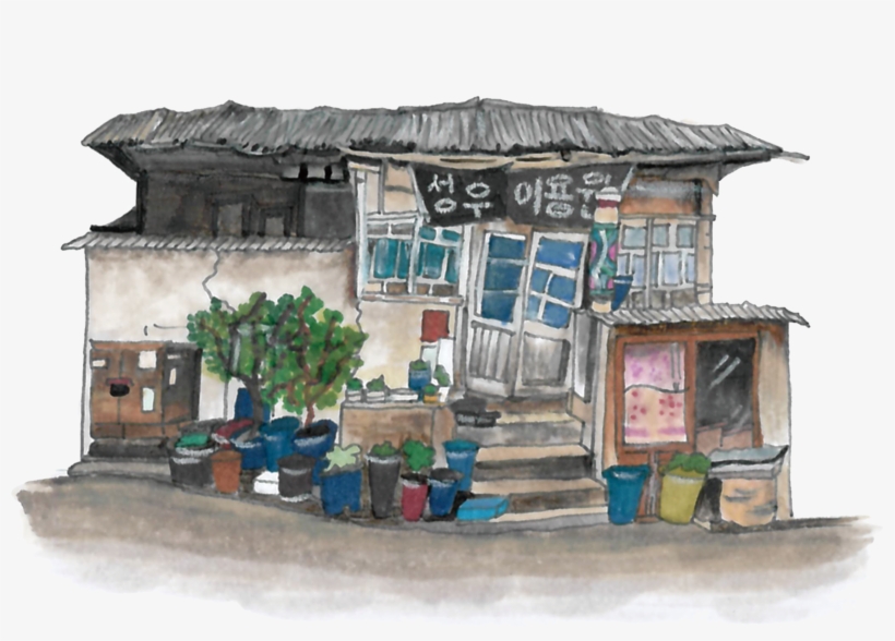 Seongwoo Baber Shop - House, transparent png download