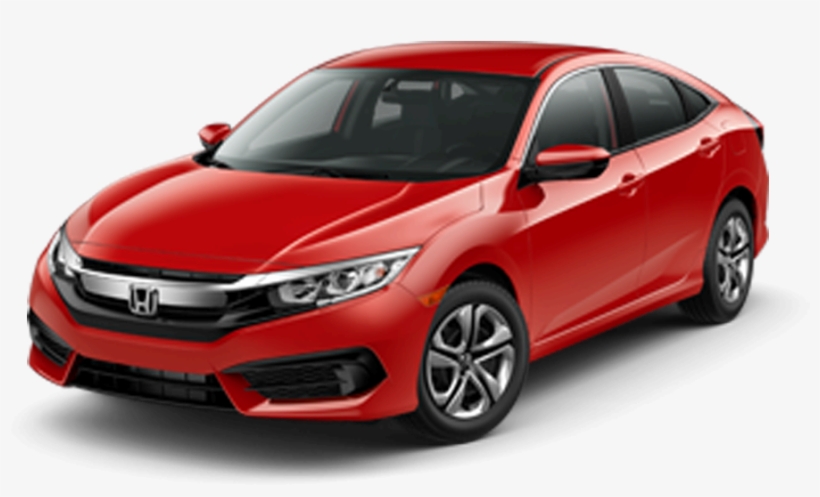 2018 Honda Civic Lx - 2018 Honda Civic Red, transparent png download