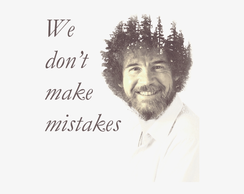 Bleed Area May Not Be Visible - Bob Ross, transparent png download