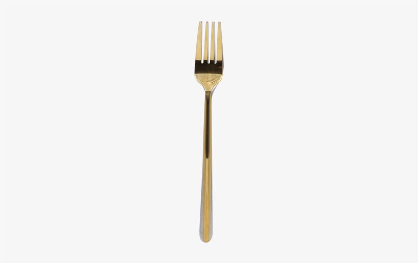 Fork And Knife Transparent Gold, transparent png download