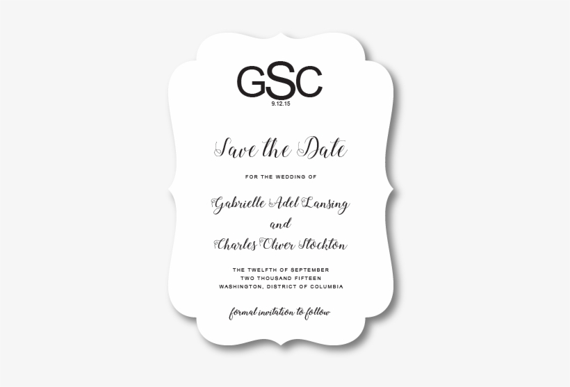 Kayla Save The Dates, transparent png download