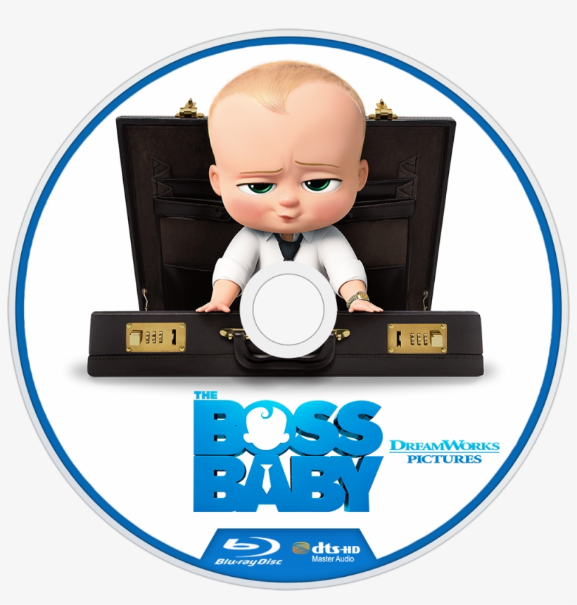 The Boss Baby Bluray Disc Image - Boss Baby Release Date, transparent png download