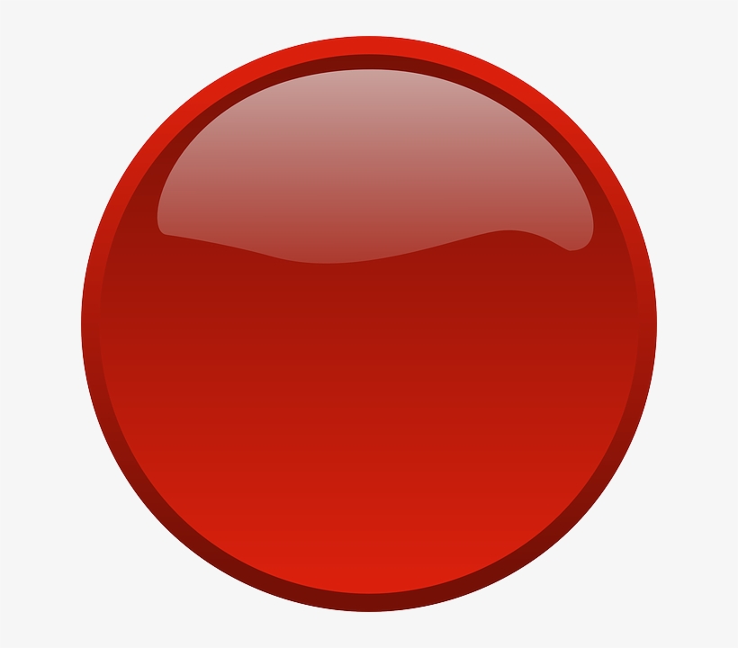 Red, Computer, Green, Glass, Arrow, Circle - Red Traffic Light Clip Art, transparent png download