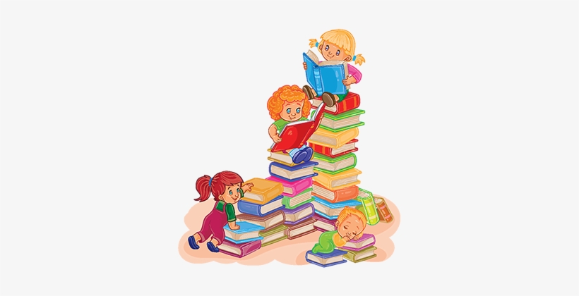 Small Children Reading A Book, Reading, Book, Children - Children Reading A Book, transparent png download