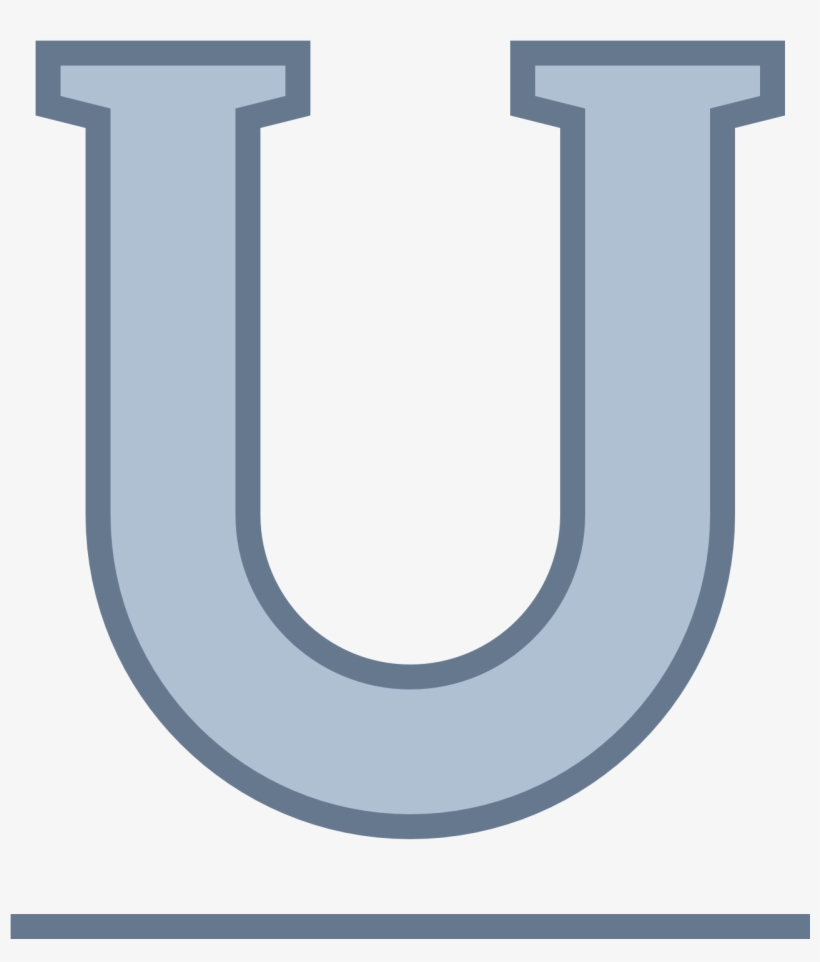 The Icon "underline" Consists Of The Outline Of A Capitalized - Angry Face, transparent png download