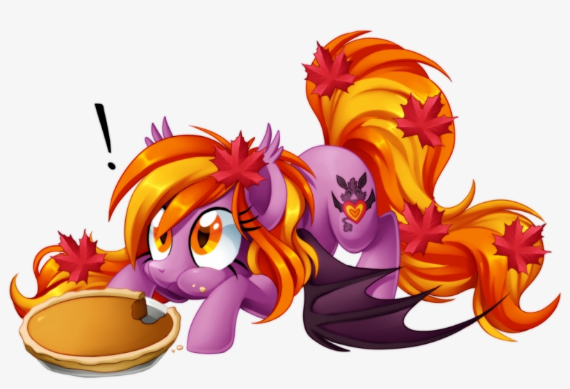 Centchi, Autumn, Bat Pony, Bat Pony Oc, Caught - Bat Pony Oc, transparent png download