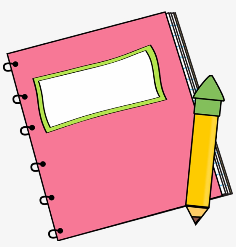 Book And Pencil Clipart Notebook Clipart PNG Image Transparent PNG