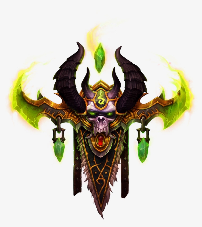 World Of Warcraft Demon Hunter Logo, transparent png download