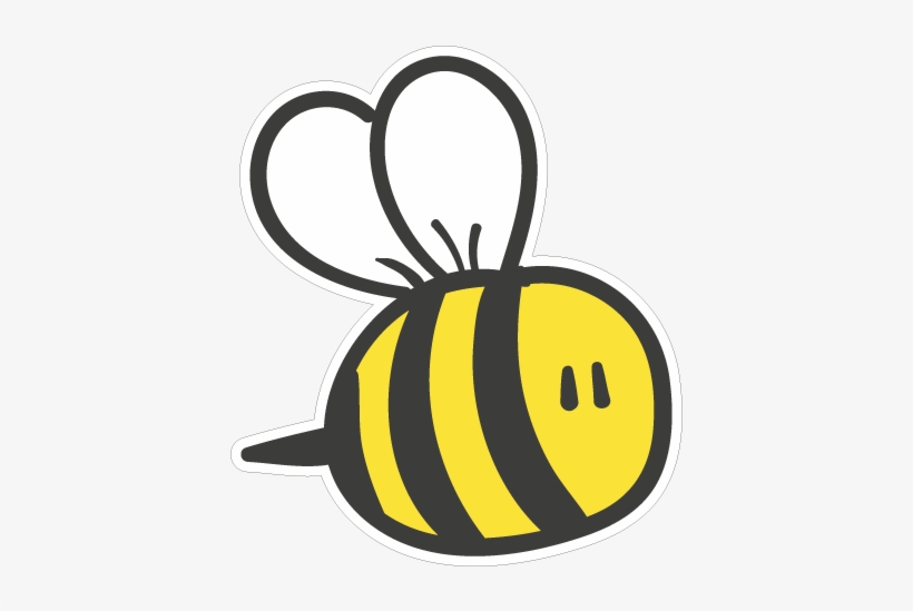 Bee - 卡通 蜜蜂, transparent png download