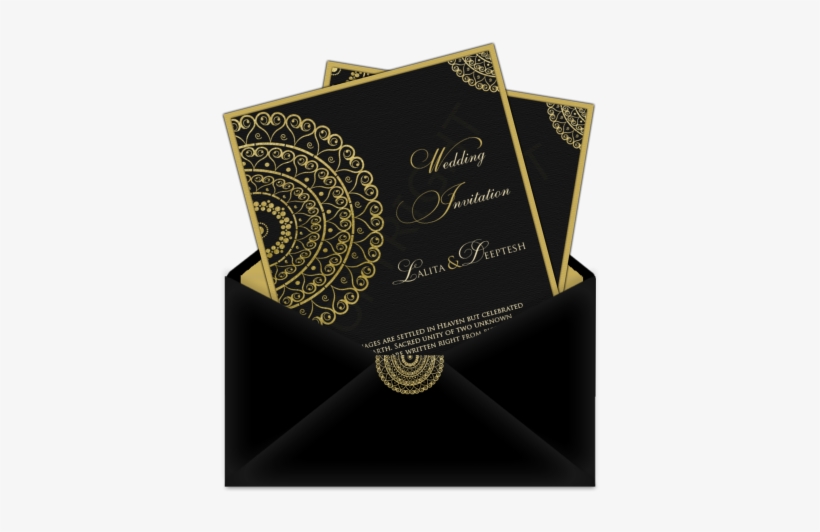 Graphic Download Cards Vector Marriage - Wedding Cards For Muslim Indian, transparent png download
