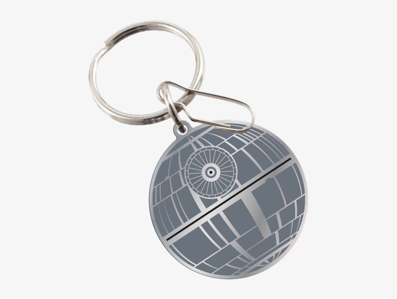 Picture Of Star Wars Death Star Enamel Key Chain - Star Wars Death Star Enamel Key Chain, transparent png download