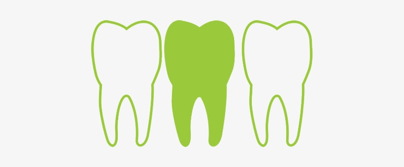 Restore Tooth Structure - Green Teeth Clip Art, transparent png download