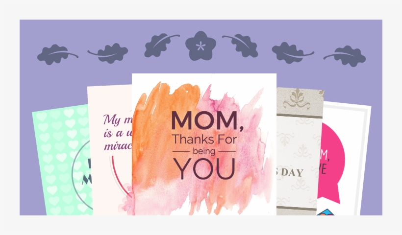 Mothers Day Card Template - Mother's Day, transparent png download