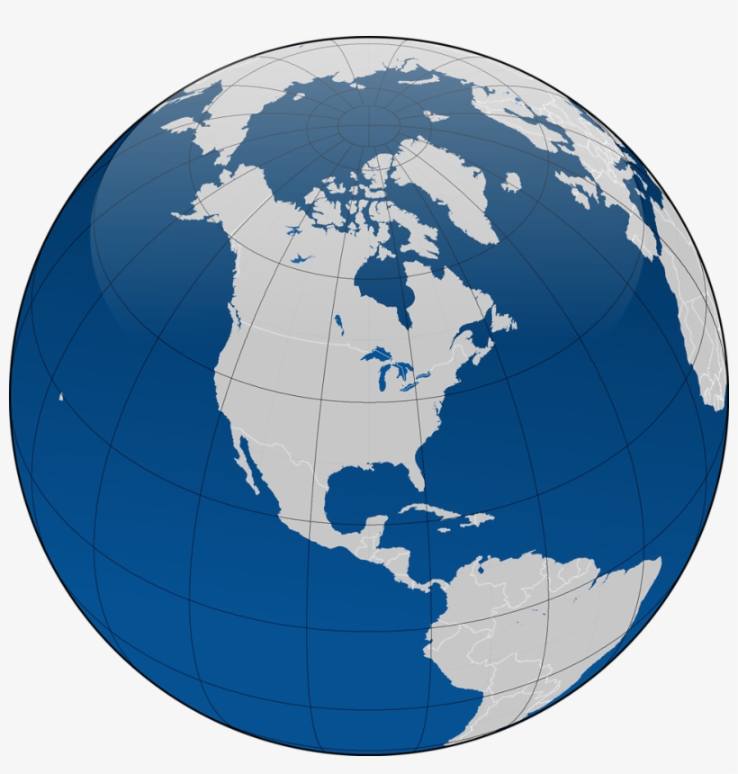 How To Set Use Globe With Borders Clipart, transparent png download