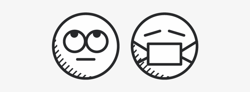 Black And White Eye Emoji The Emoji Png - Green House (electronics Company), transparent png download