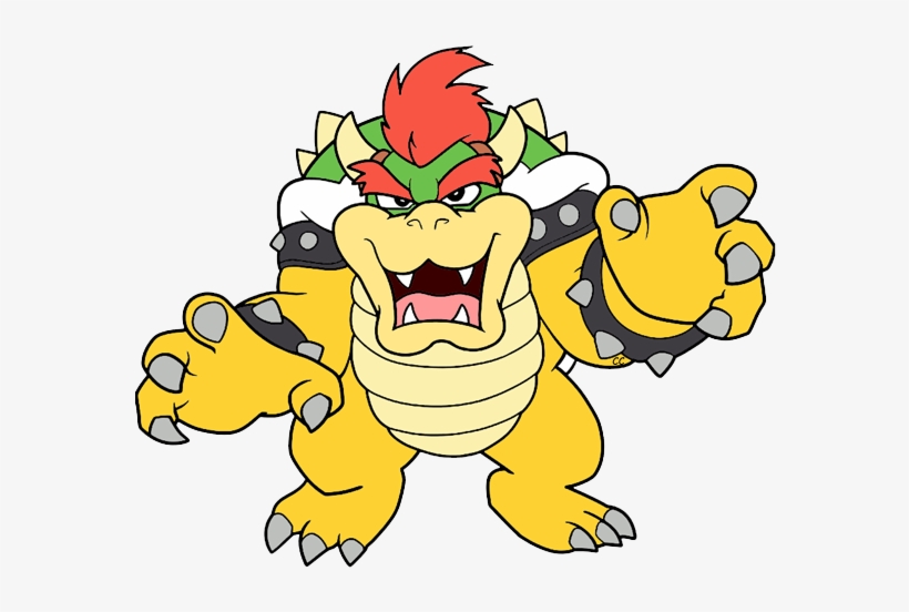 About - Bowser Mario Clip Art, transparent png download