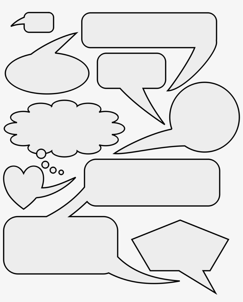 Clip Library Download Speech And Big Image Png - Thought Bubble, transparent png download