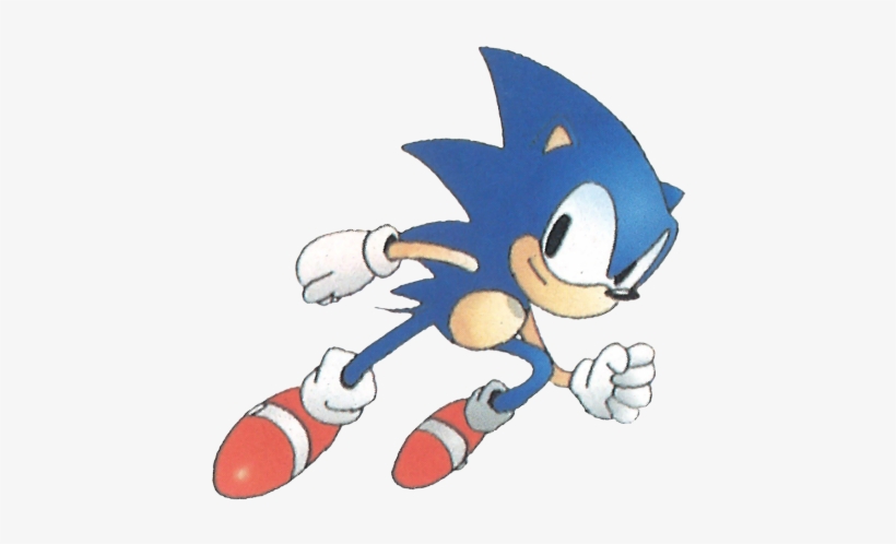 When He's In Action, He Moves With Purpose - Sonic The Hedgehog, transparent png download