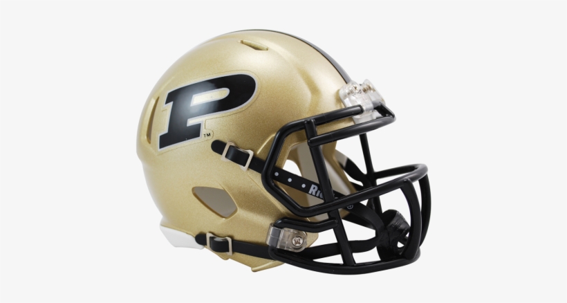 Purdue Boilermakers Speed Mini Helmet, transparent png download