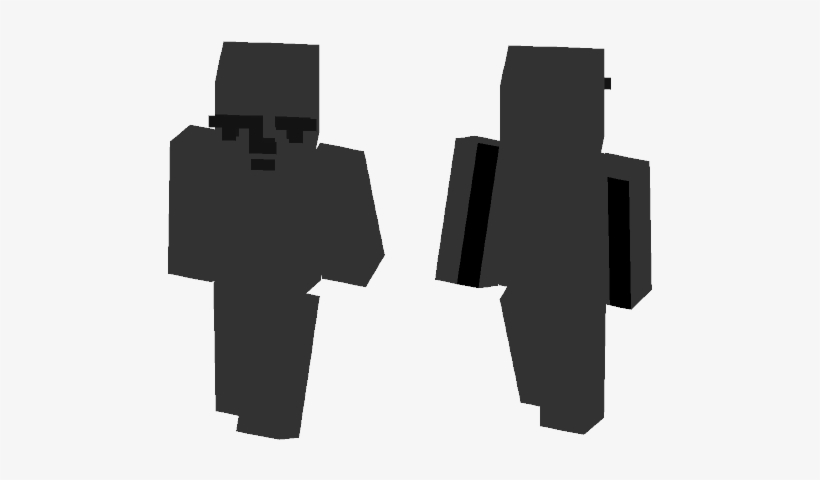 Dark Lenny Face Skin - Spiderman Ps4 Minecraft Skin, transparent png download