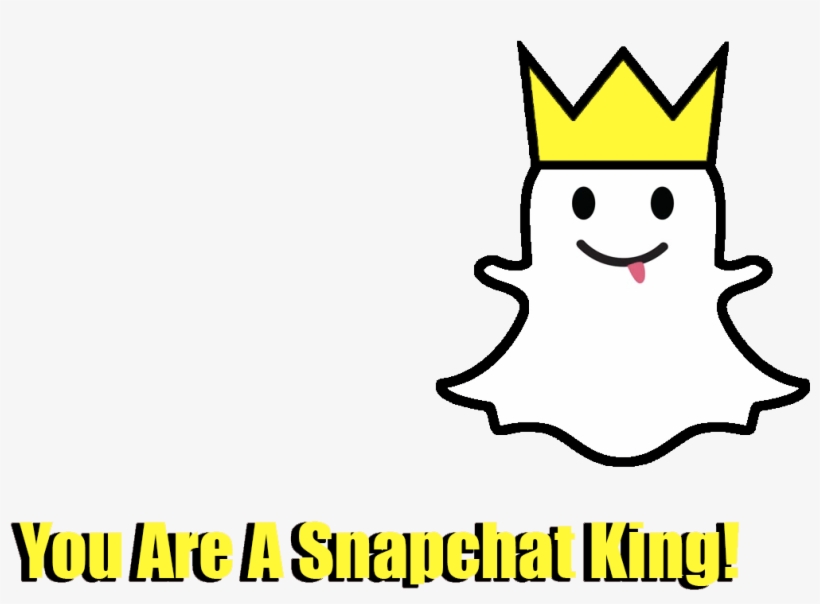 Filter[filter] Snapchat King - Snapchat, transparent png download