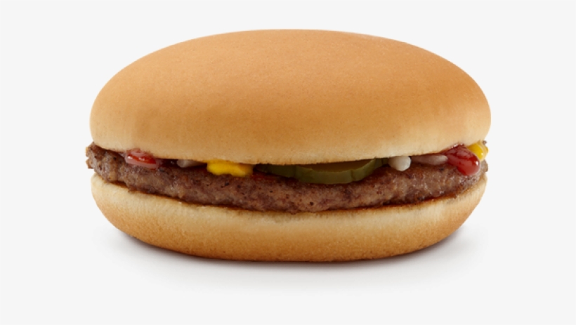 Picture Free Library Burger Png Image Thumb - Plain Mcdonalds Hamburger, transparent png download