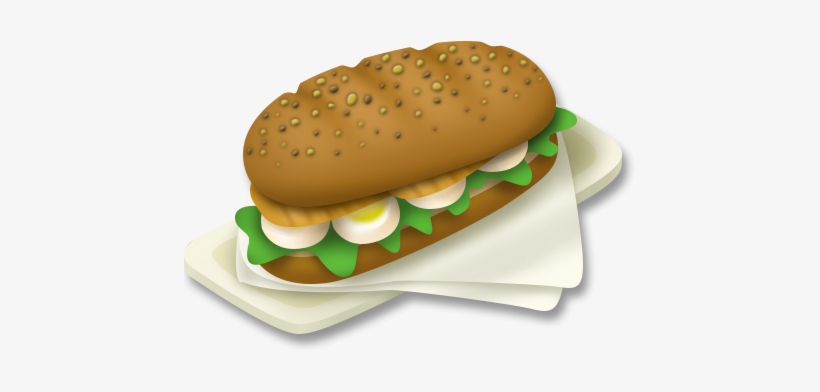 Egg Sandwich, transparent png download