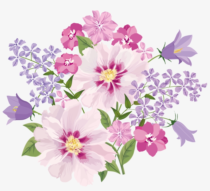 Freedesignfile Com Flowers Decoupage - Blooming Flower Png, transparent png download