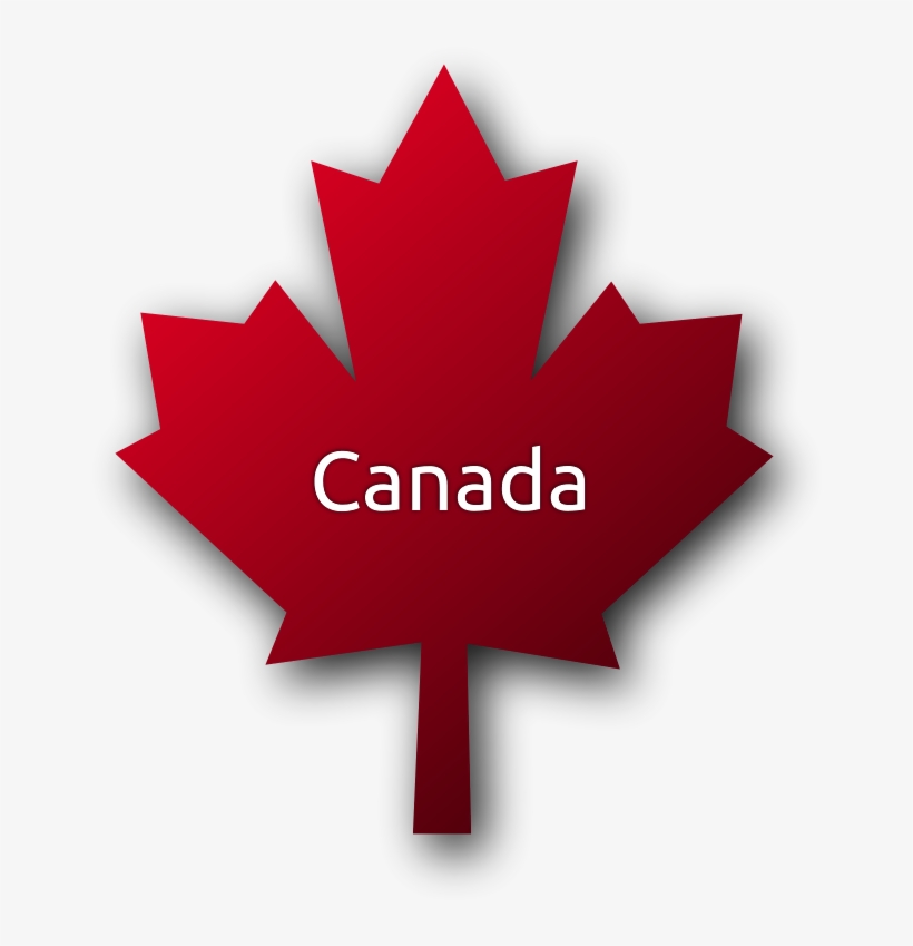 Canada Leaf Png Clipart - Small Canadian Maple Leaf, transparent png download