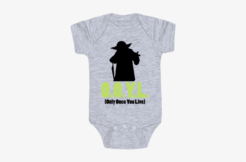 O - O - Y - L - -yoda Baby Onesy - Watermelon Onesie For Baby, transparent png download