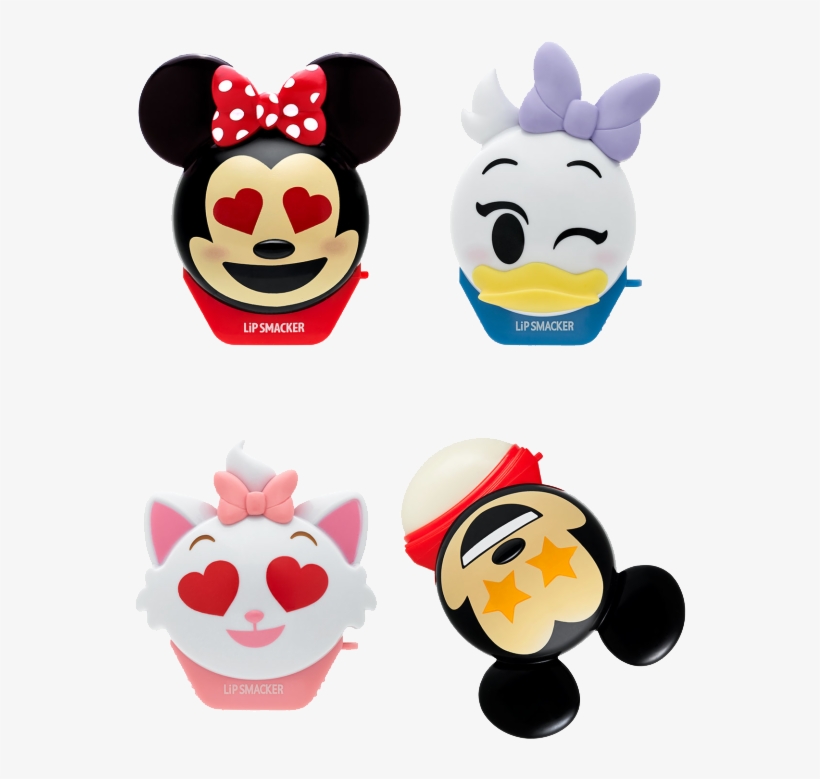 Disney Emoji Lip Balm 4 Pack - Lip, transparent png download