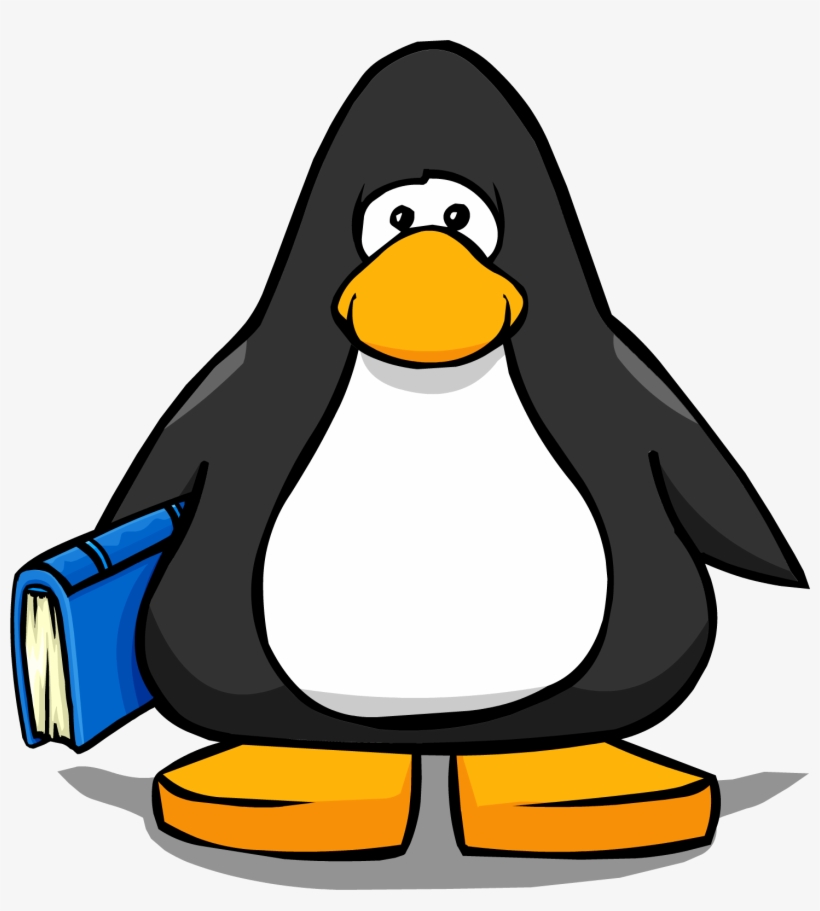 Blue Book Pc - Club Penguin Horn, transparent png download