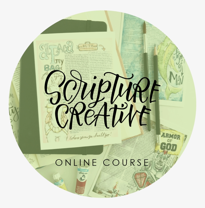 Scripture Creative Online Course - Label, transparent png download