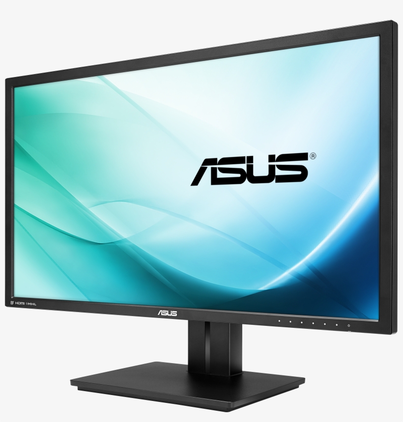Desktop Computer Monitor Png - Asus Be24aqlb - 24.1" Ips Led Monitor, transparent png download