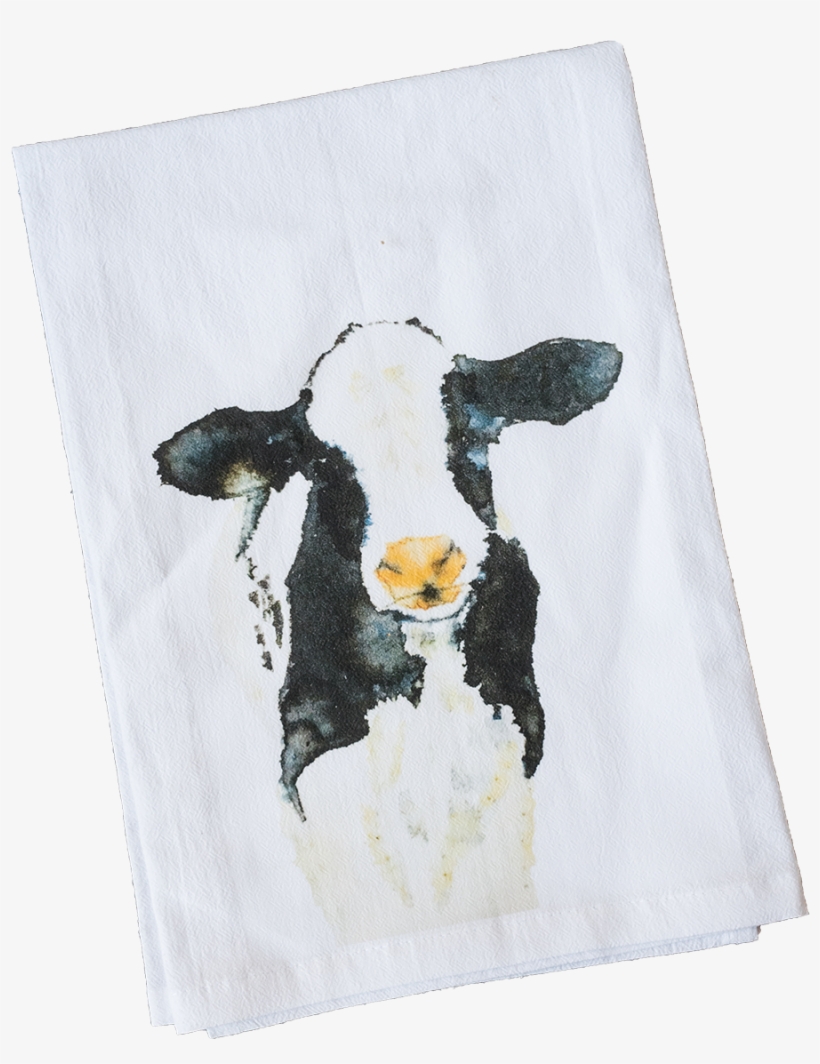 Black And White Cow - Dairy Cow, transparent png download