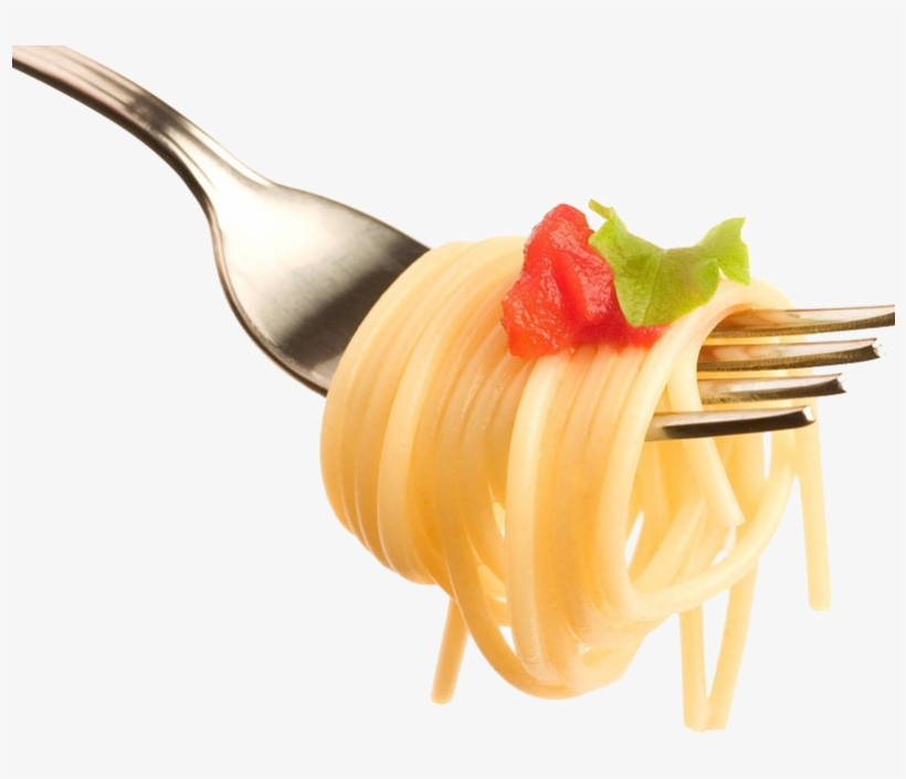 Spaghetti On Fork Png - Fork With Pasta Png, transparent png download