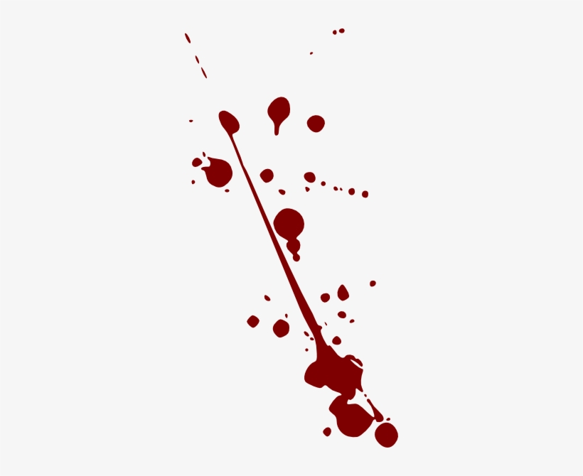 Clip Art At Clker Com Vector Online - Blood Splatter Clipart, transparent png download