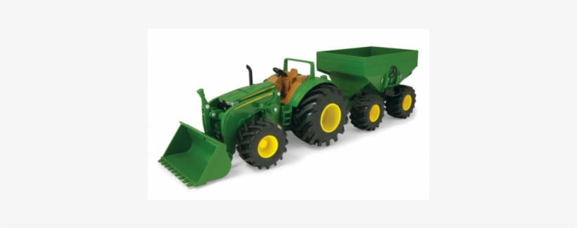 John Deere Monster Treads Tractor With Wagon - John Deere Tractor Loader Price, transparent png download