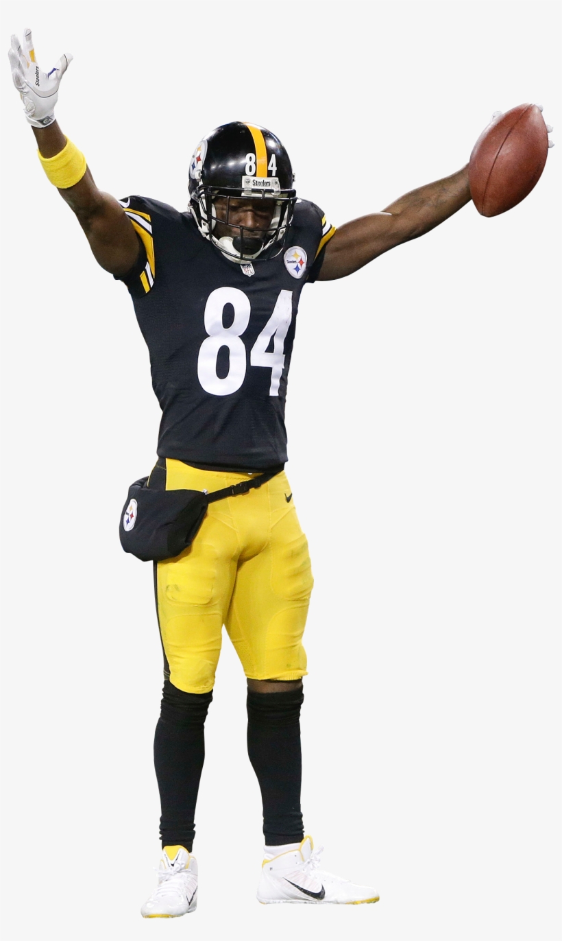 He Didnt Cut It Pre Made Png - Antonio Brown No Background, transparent png download