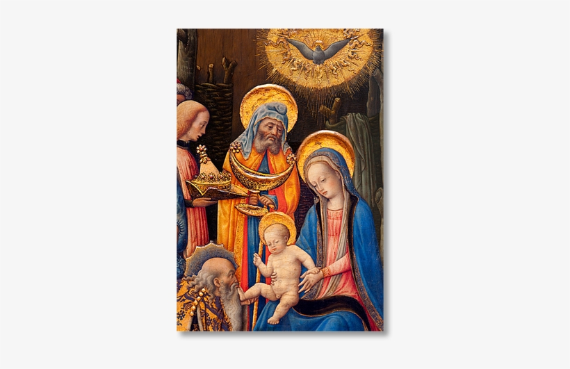 The Adoration Of The Magi, Antonio Vivarini In Collaboration - Die Anbetung Der Könige, transparent png download