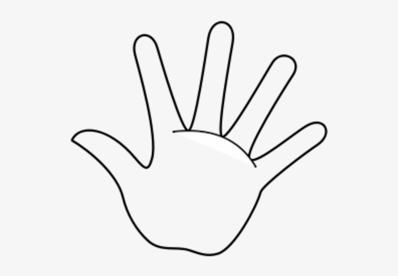 Hand Clipart Black And White, transparent png download