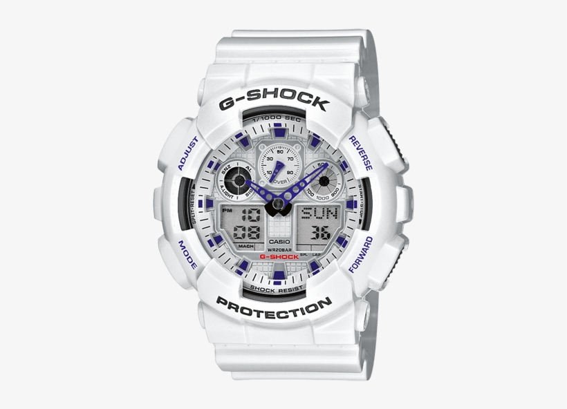 Ga 100a 7aer - G Shock Ga 100a 7aer, transparent png download