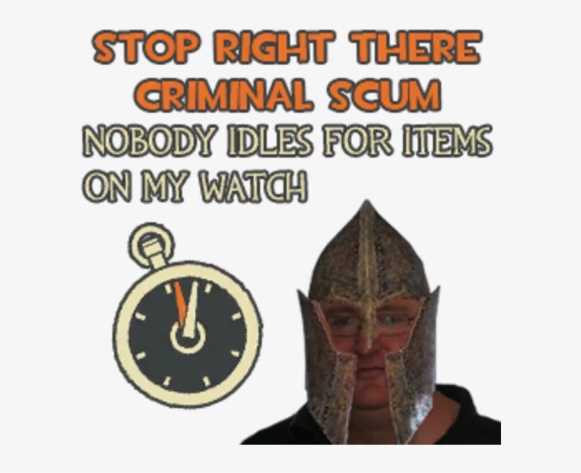 Gaben - Stop Right There Criminal Scum, transparent png download