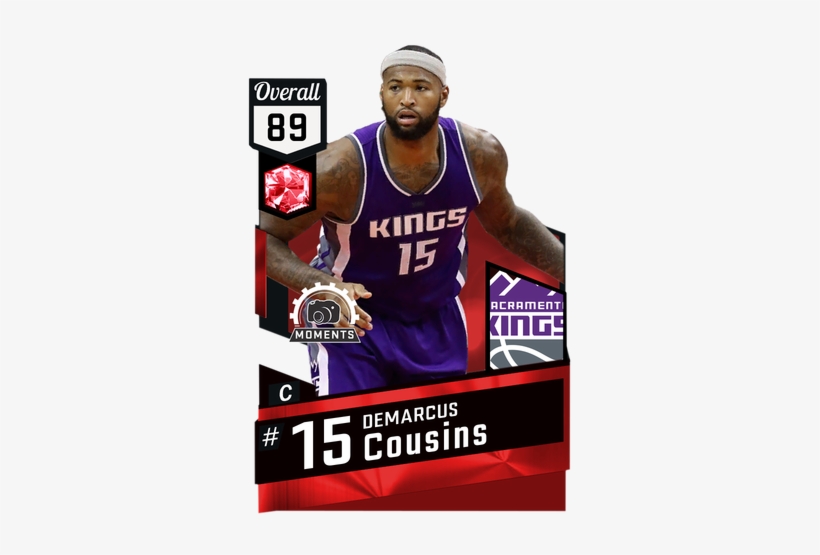 Demarcus Cousins Ruby Card - My Team Cards 17, transparent png download