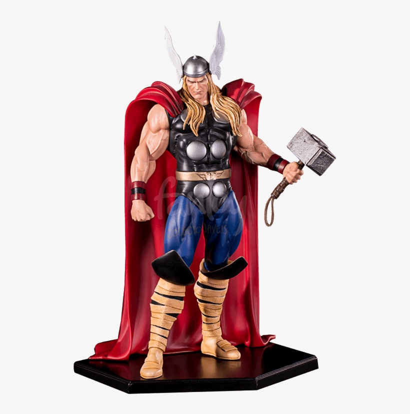 Thor 1 10 Statue Aus Marvel Comics 24 Cm Istho10 - Thor - Thor Statue 1:10 Scale, transparent png download